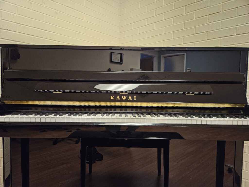 Piano at Torres Music Academy music studio in Plano, TX
